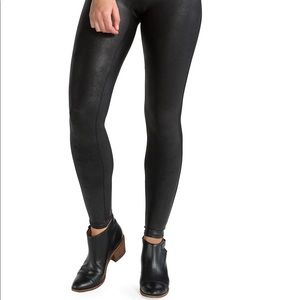 Spanx leather look leggings